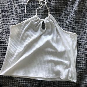 Halter tie crop top